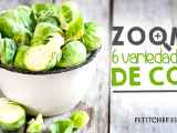 Zoom en 6 variedades de col