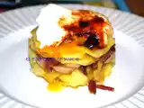 Receta Huevo poché con pimentón de la vera y patatas panaderas