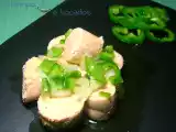 Receta Huevas en vinagreta