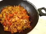 Receta Fideos ramen con pollo y verdura {receta express}