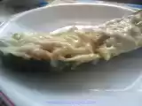 Receta Calabacines rellenos (microondas)