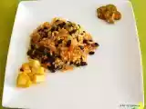 Receta Arroz con verduras de temporada y sofrito de tomates de la huerta
