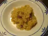 Receta Risotto calamaretti e gamberi (risotto puntillas y gambas)