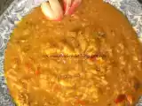 Receta Arroz caldoso con verduras
