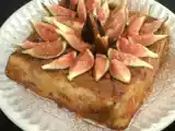Receta Pudin de manzana y pasas con higos