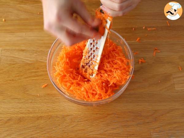 Coleslaw estilo americano (ensalada de repollo y zanahoria) - Preparación paso 2