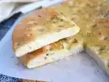 Focaccia, pan italiano con romero, foto 3