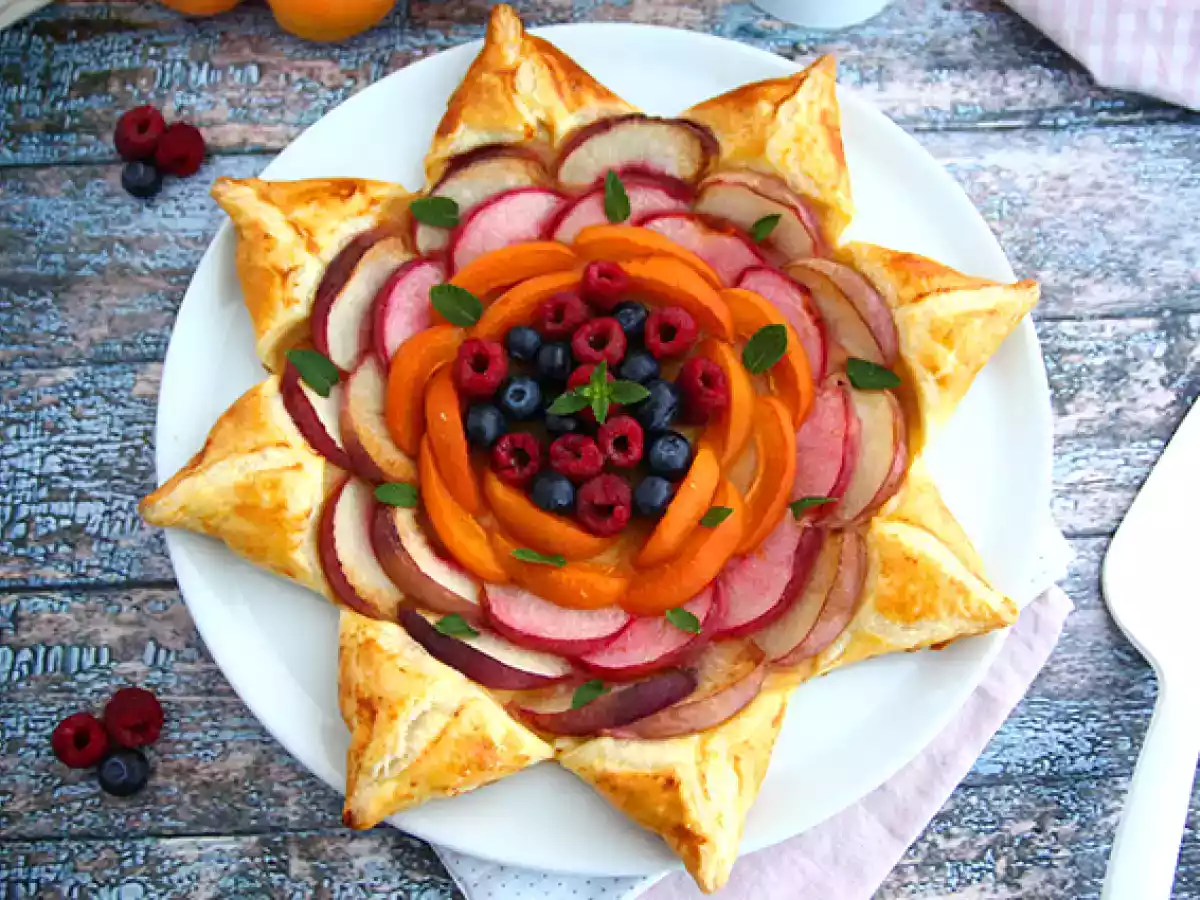 Tartaleta estrella de frutas - foto 4